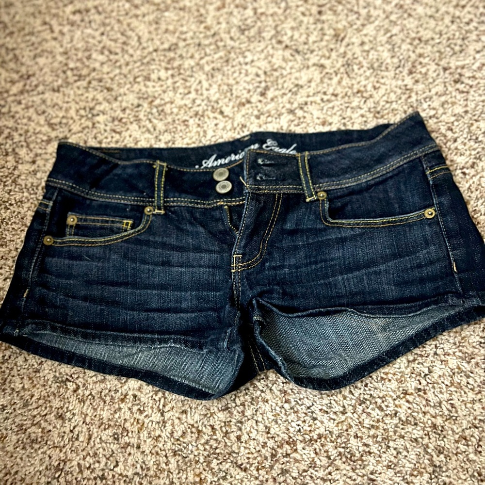Mini jean shorts